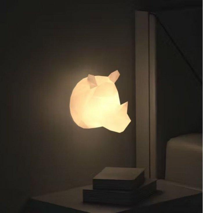 Mob - Veilleuse Murale - Wild - Light - Rhino  - 1