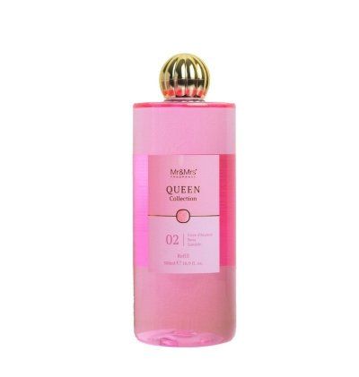 Mr&Mrs - Recharge Diffuseur Queen 02 - Flower Rose Sandal - 500ml Mr & Mrs Fragrance - 1