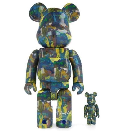 Cadeau tendance - BearBrick - 400% + 100% - BearBrick Paul Gauguin