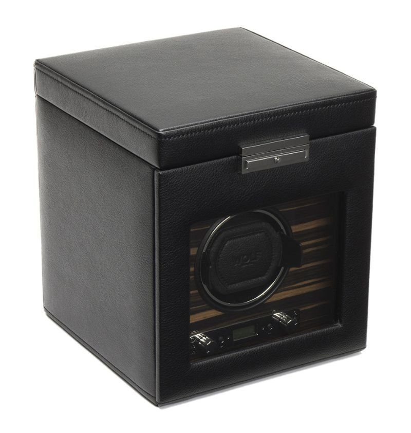 Wolf - Remontoir Montre Automatique - Roadster Single Storage Noir Wolf - 3