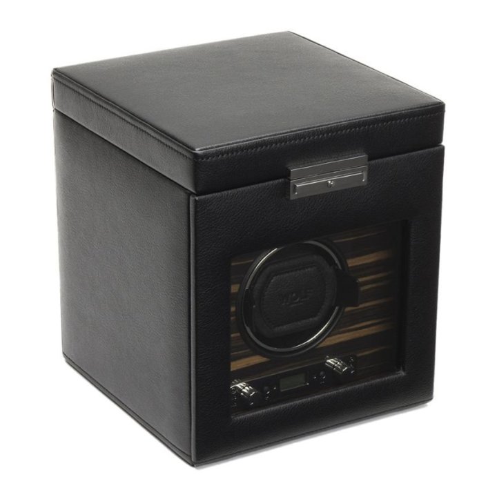 Wolf - Remontoir Montre Automatique - Roadster Single Storage Noir Wolf - 3