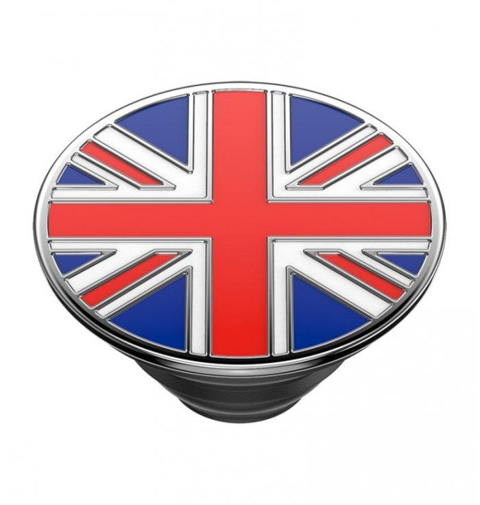 PopSockets - Phone Grip & Stand -  Enamel British Flag PopSocket - 2