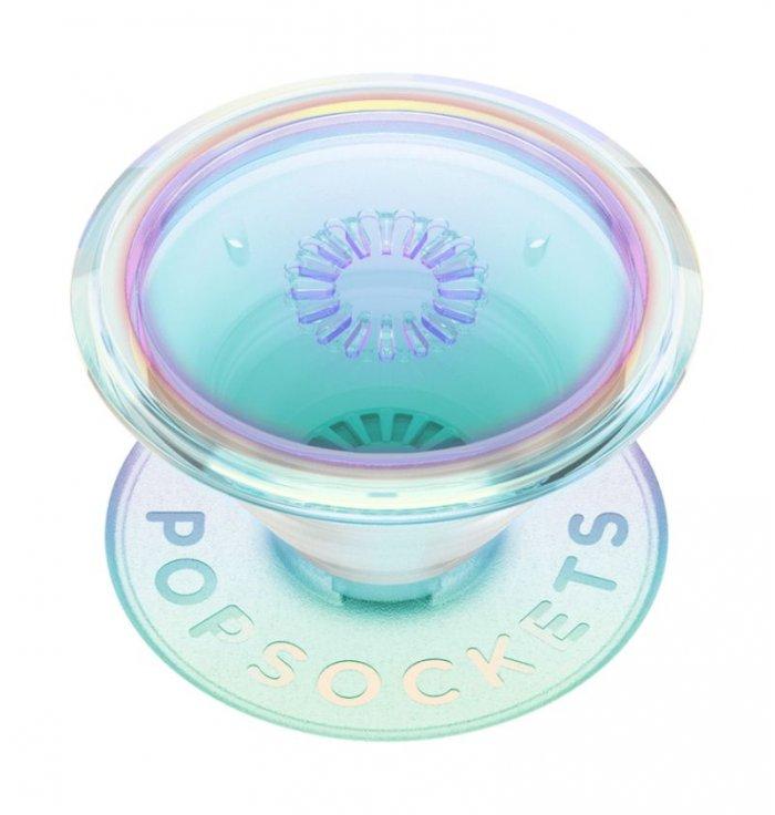 PopSockets - Phone grip & stand - Clear Iridescent CLR PopSocket - 3