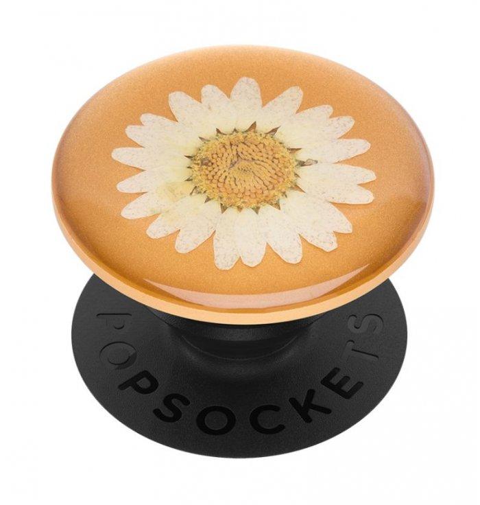 PopSockets - Phone grip & stand - Pressed Flower White PopSocket - 2