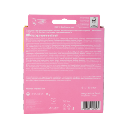 Mr & Mrs Fragrance - Niki Classic - Peppermint - parfum voiture Mr & Mrs Fragrance - 2