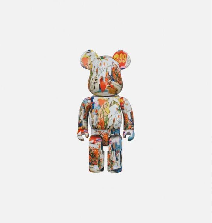 Bearbrick - Andy Warhol x JM Basquiat N°4   - 400% Medicom Toy - 1