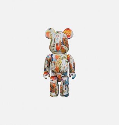 Bearbrick - Andy Warhol x JM Basquiat N°4   - 400% Medicom Toy - 1