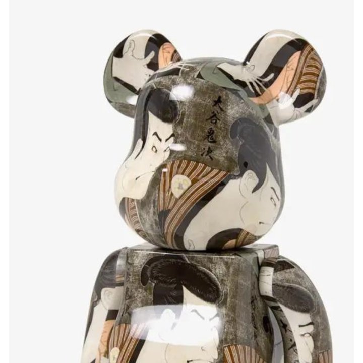 Bearbrick - Toshusai Sharaku - Actor Otani Oniji Ⅲ - 400% + 100% Medicom Toy - 1