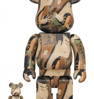 Bearbrick - Toshusai Sharaku - Actor Otani Oniji Ⅲ - 400% + 100%  - 2