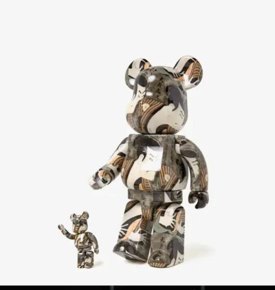 Bearbrick - Toshusai Sharaku - Actor Otani Oniji Ⅲ - 400% + 100% Medicom Toy - 4