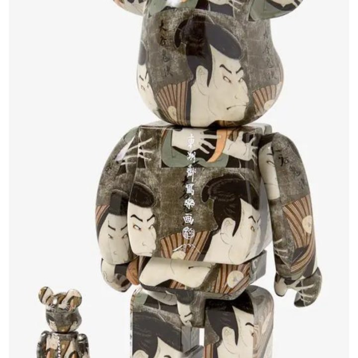 Bearbrick - Toshusai Sharaku - Actor Otani Oniji Ⅲ - 400% + 100% Medicom Toy - 5
