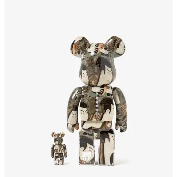 Bearbrick - Toshusai Sharaku - Actor Otani Oniji Ⅲ - 400% + 100% Medicom Toy - 6