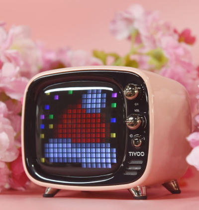 Cadeau tendance - Divoom - Tivoo - enceinte sans-fil connectée mult...