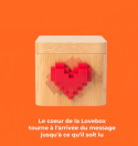 LoveBox - Couleur et Photo - Boite à message
