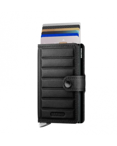 Secrid Premium - Miniwallet Emboss - Lines Black