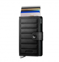 Secrid Premium - Miniwallet Emboss - Lines Black Secrid - 1