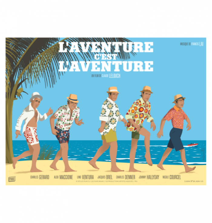 Affiche - L'Aventure C'est L'Aventure - (30x40cm)  - 1