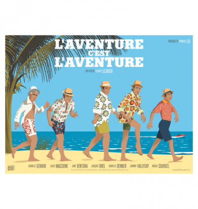 Affiche - L'Aventure C'est L'Aventure - (30x40cm)  - 1