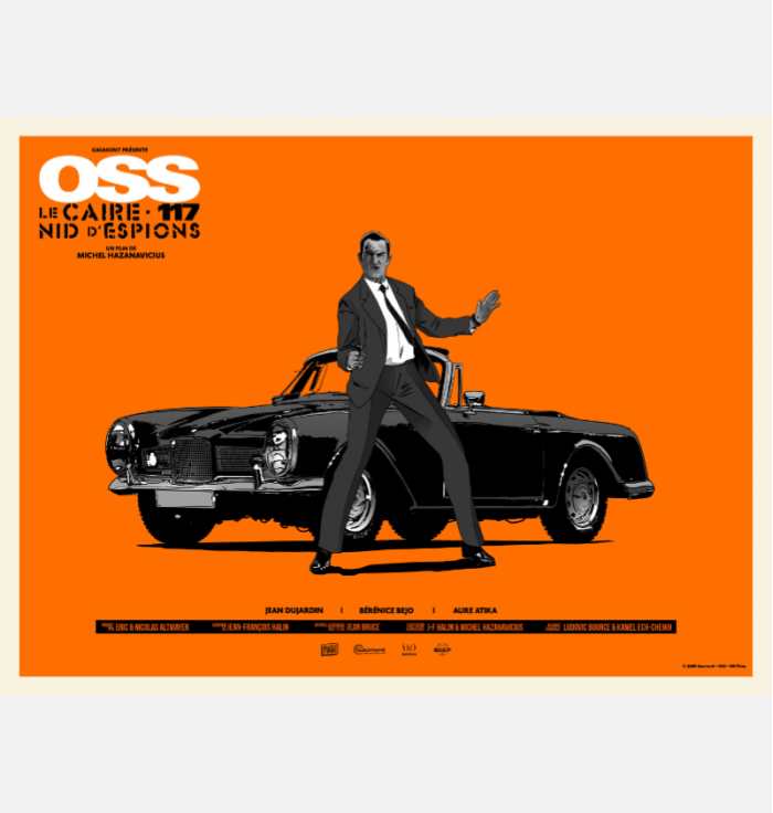 Affiche - OSS 117 Le Caire Nid D'Espion - (30x40cm)  - 1