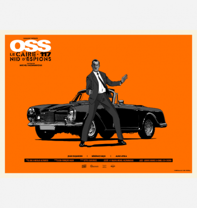 Affiche - OSS 117 Le Caire Nid D'Espion - (30x40cm)  - 1
