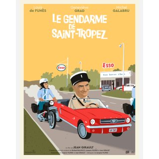 Affiche - Le Gendarme De Saint-Tropez (B) - (30x40cm)  - 1