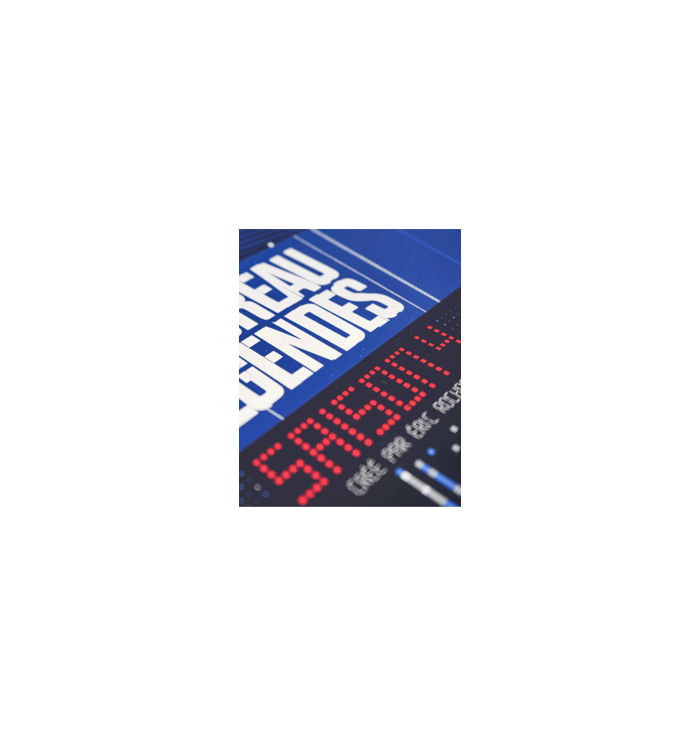 Affiche Encadrée - Le Bureau des Légendes - S4 - Edition Limitée (sérigraphie)  - 3