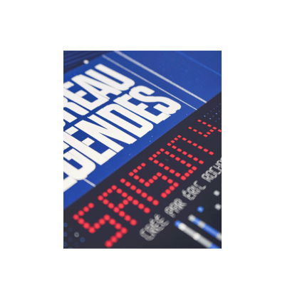 Affiche Encadrée - Le Bureau des Légendes - S4 - Edition Limitée (sérigraphie)