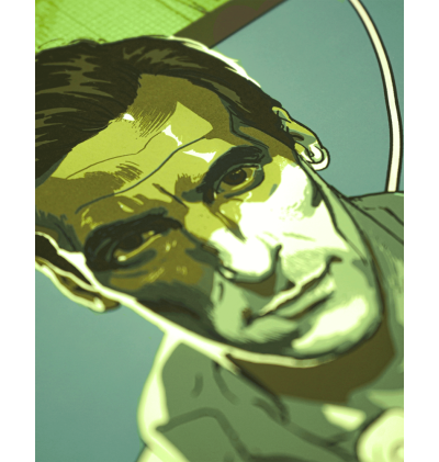 Affiche Encadrée - Le Bureau des Légendes - S1 - Edition Limitée (sérigraphie)  - 1 Affiche Encadrée - Le Bureau des Légendes - S1 - Edition Limitée (sérigraphie)  - 1