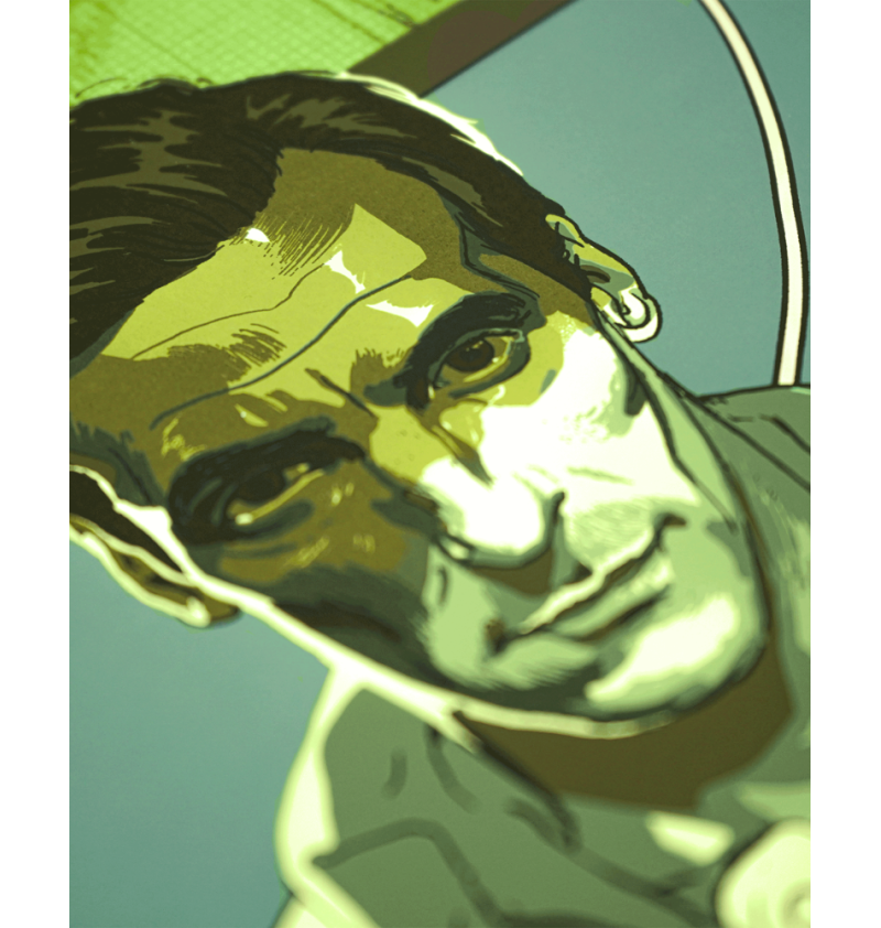 Affiche Encadrée - Le Bureau des Légendes - S1 - Edition Limitée (sérigraphie)  - 1 Affiche Encadrée - Le Bureau des Légendes - S1 - Edition Limitée (sérigraphie)  - 1