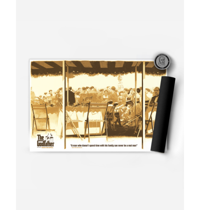 Affiche Encadrée - Le Parrain - Edition Limitée (sérigraphie)  - 1 Affiche Encadrée - Le Parrain - Edition Limitée (sérigraphie)  - 1