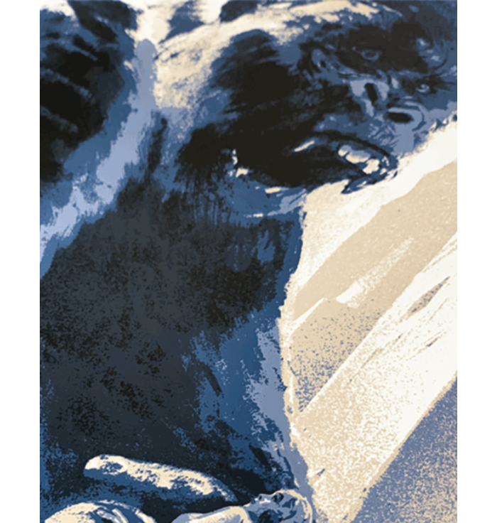 Affiche Encadrée - King Kong - Edition Limitée (sérigraphie)  - 3