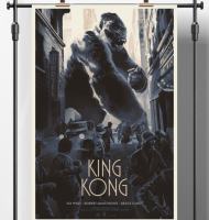 Affiche Encadrée - King Kong - Edition Limitée (sérigraphie)  - 6