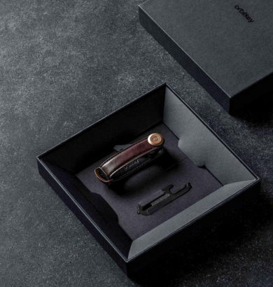 Orbitkey 2.0 - Set Organisateur de clés - Cuir/Multi-Outils  - 2