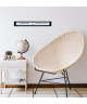 Cloudnola - Horloge Flip Texte - Noir Blanc