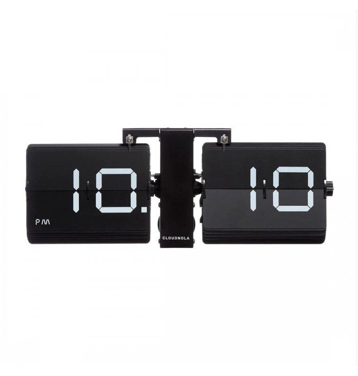 Cloudnola - Horloge Flip Out - Noir Noir  - 1