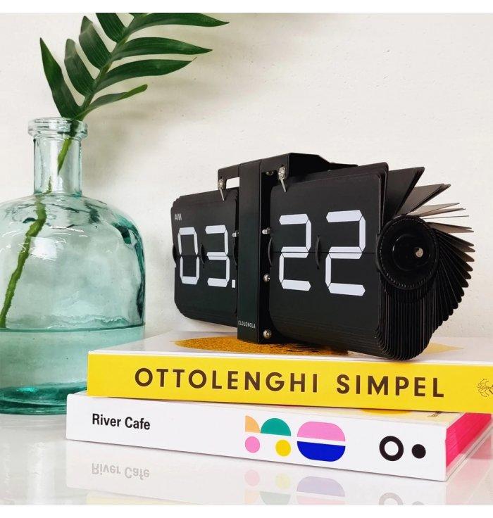 Cloudnola - Horloge Flip Out - Noir Noir  - 5