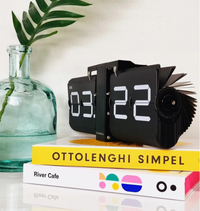 Cloudnola - Horloge Flip Out - Noir Noir  - 6
