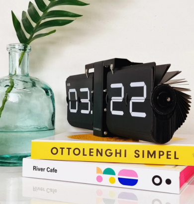 Cloudnola - Horloge Flip Out - Noir Noir  - 6