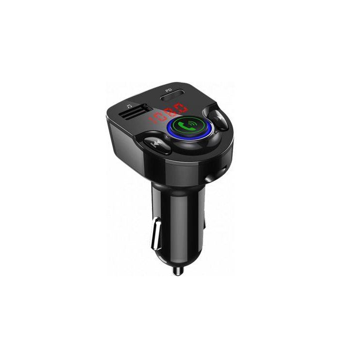 Bigben - Double Chargeur voiture USB A+C 25W avec transmetteur FM BigBen Connected - 1
