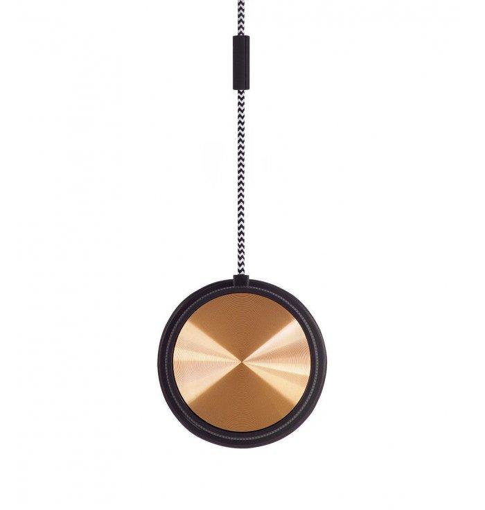 Native Union : monocle cuivre haut-parleur microphone  - 2