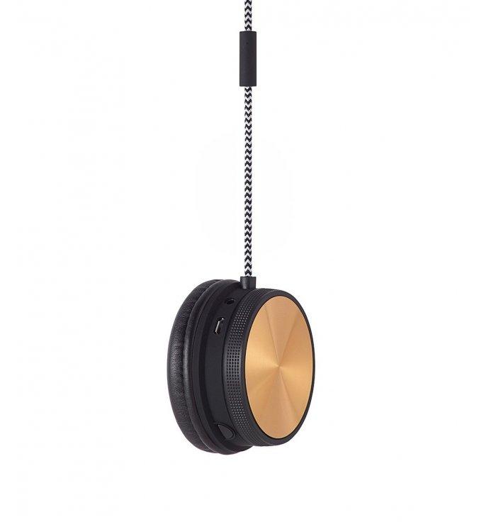 Native Union : monocle cuivre haut-parleur microphone  - 3