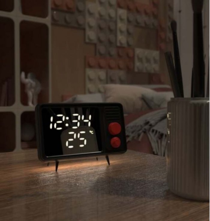 MOB - Réveil Télévision - TVC-80 MOB - des idées cadeaux tech et design pour les grands enfants - 1
