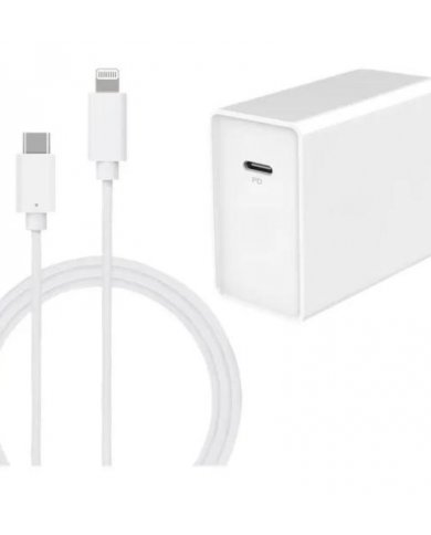 BigBen - Chargeur Iphone - 20W - Câble USB C / Lightning BigBen Connected - 1