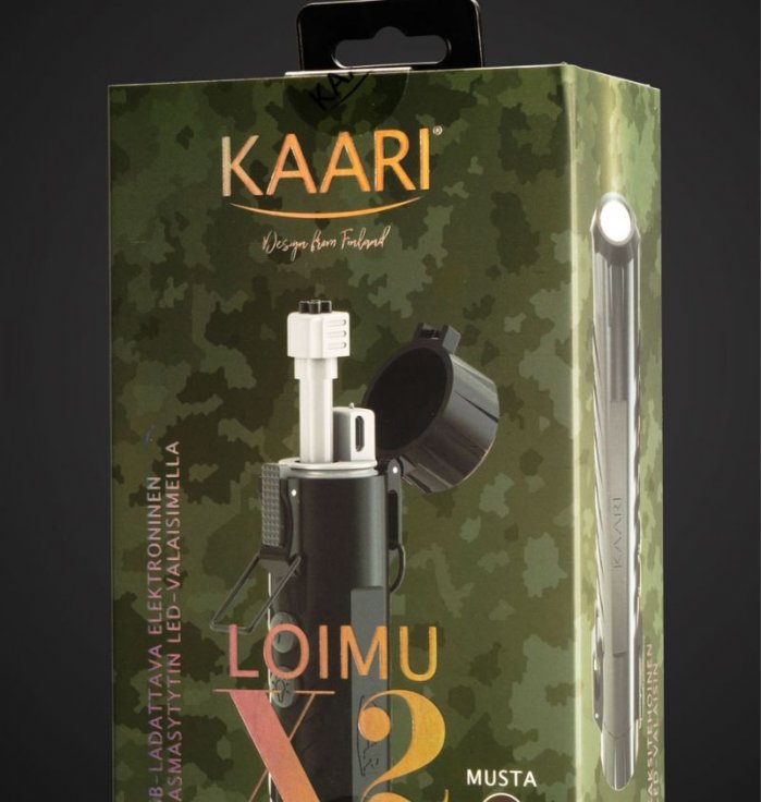 Kaari - Briquet électrique rechargeable - Lampe torche  - 2