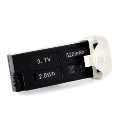 HUBSAN - Batterie 520 mAh pour drone H107D+ FPV  - 1 HUBSAN - Batterie 520 mAh pour drone H107D+ FPV  - 1