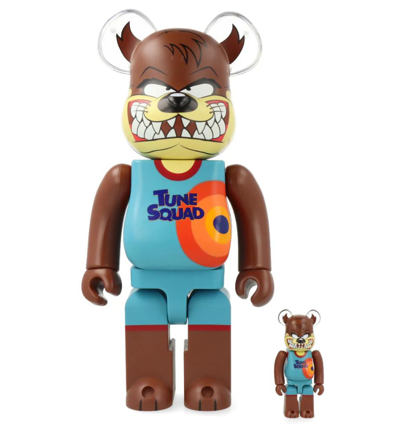 400% + 100% Bearbrick Taz (Space Jam A New Legacy) Medicom Toy - 1 400% + 100% Bearbrick Taz (Space Jam A New Legacy) Medicom Toy - 1