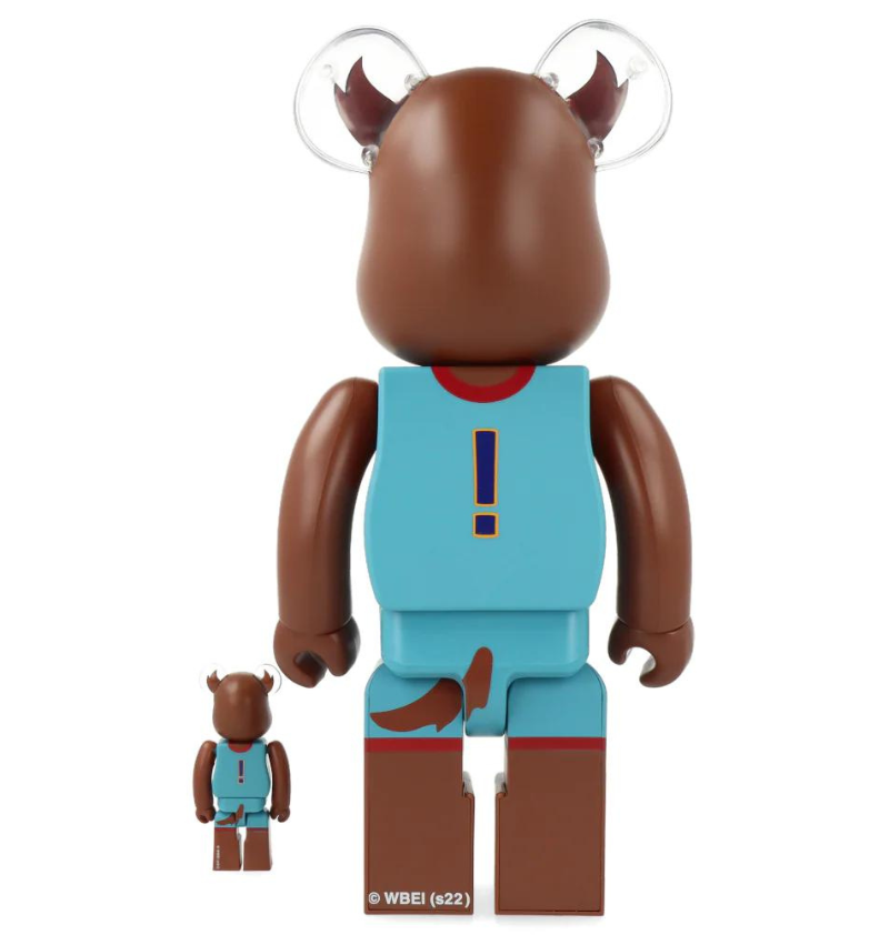 400% + 100% Bearbrick Taz (Space Jam A New Legacy) Medicom Toy - 2 400% + 100% Bearbrick Taz (Space Jam A New Legacy) Medicom Toy - 2