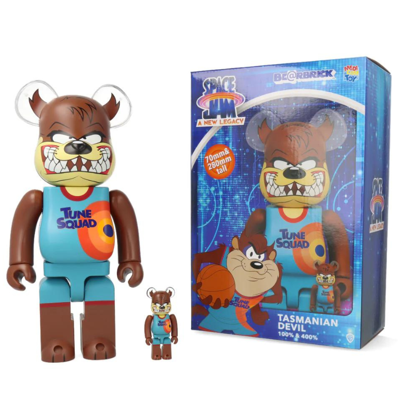 400% + 100% Bearbrick Taz (Space Jam A New Legacy) Medicom Toy - 3 400% + 100% Bearbrick Taz (Space Jam A New Legacy) Medicom Toy - 3