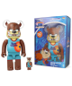 400% + 100% Bearbrick Taz (Space Jam A New Legacy) Medicom Toy - 3