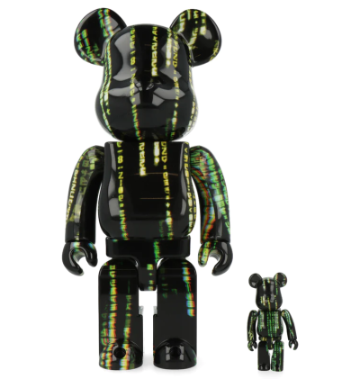 Bearbrick The Matrix Resurrections 100% & 400% Medicom Toy - 1